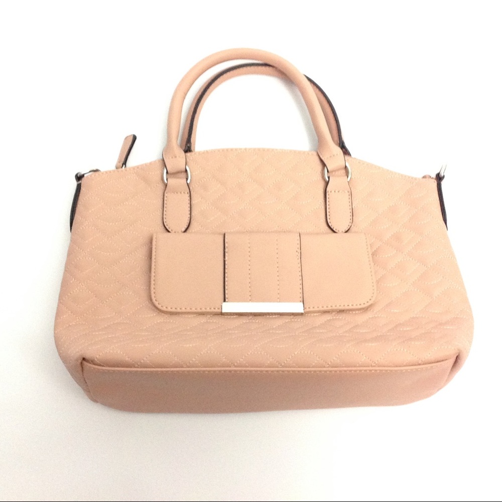 Women's Medium Purse Blush Pink Tan
